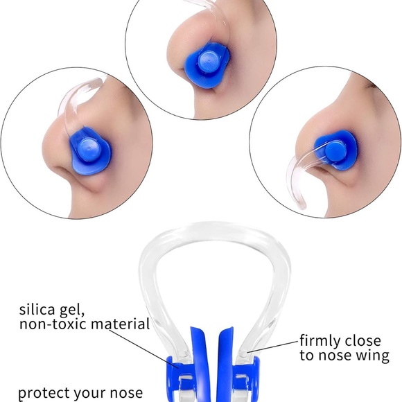 Waterproof Swimming Nose Clip - Picture 3 of 12